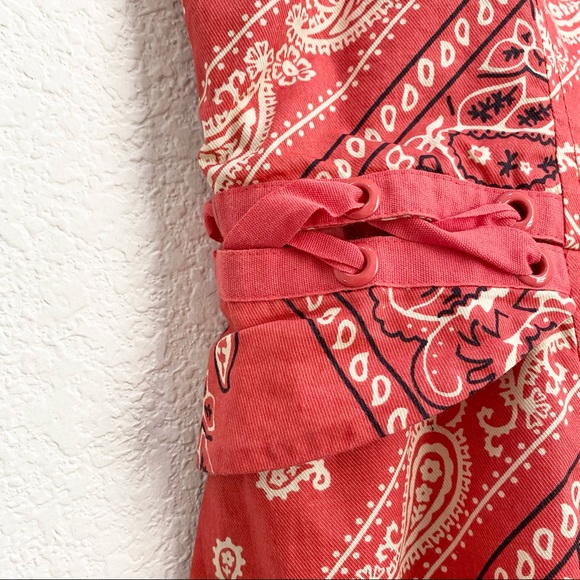 Anthropologie Holding Horses Bandana West Stable Dress 6 - Picture 10 of 13